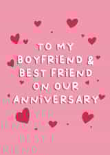 To My Boyfriend & Best Friend On Our Anniversary created by Cake For Breakfast