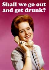 Funny Drinking Birthday Card for Friends and Family created by Dean Morris Cards