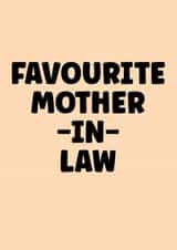 Funny birthday card for your favourite Mother-in-Law created by Prints With Personality