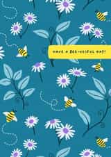 Have a Bee-utiful Day Card - Cute Bee Design for Birthday or Any Occasion created by Hannah Maria