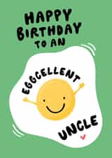 Eggcellent Uncle Birthday Card created by Fliss Muir