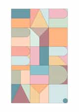 Happy Birthday Shapes Artwork created by Craig Amy Design