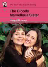 Personalised Birthday Photo Card created by Yay Days - Bloody marvellous Birthday Personalised Photo Card 19373