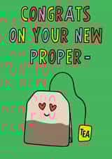 New Home - Property Card - Congratulations created by Lisa Wardle