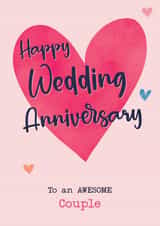 Cute Anniversary Card For Couple created by Nidd And Rigg!