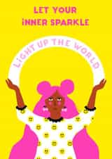 Sparkle and Shine: A Colorful Card for Inspiring Moments! created by Cherbear Creative Studio