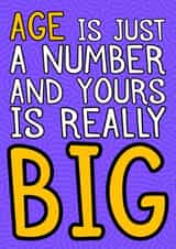 Funny birthday card for a loved one created by Designs by Ru