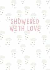 Baby Shower Card - Maternity Leave - Showered With Love created by By Rebecca Flynn