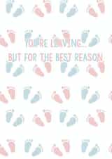 Maternity Leave - Colleague Leaving created by By Rebecca Flynn