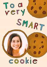 Personalised Congratulations Photo Card created by Lisa Wardle - smart cookie Congratulations Personalised Photo Card 19707