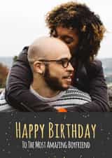Personalised Birthday Photo Card created by Simon - Photo2023 boyfriend Birthday Personalised Photo Card 13824
