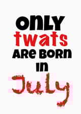 Funny birthday card for friends and family created by Caitlins Creations