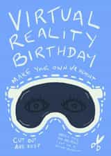 Funny Make Your Own Virtual Reality Vision Pro Headset created by By Big Will Limited