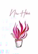 Cute New Home card - Watercolour created by Iesha Lena