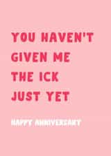 Funny Anniversary Card - For Him - Cheeky Card created by The Broad Lane Print