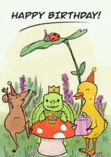 Cute Animal Birthday Party created by Tina Timm