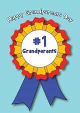 Number 1 Grandparents - Happy Grandparents Day created by @Laura Lonsdale Designs