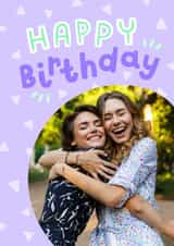 Personalised Birthday Photo Card created by Josie Gledhill - pretty female Birthday Personalised Photo Card 22106