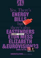 Funny Congratulations Card - British Citizenship - E created by CPB London