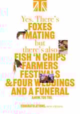 Funny Congratulations Card - British Citizenship - F created by CPB London