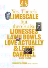 Funny Congratulations Card - British Citizenship - L created by CPB London