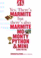 Funny Congratulations Card - British Citizenship - M created by CPB London