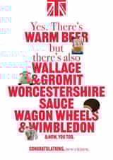 Funny Congratulations Card - British Citizenship - W created by CPB London