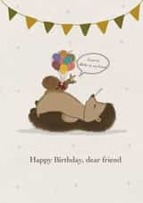 cute birthday card to dear friend created by happysoul_pav