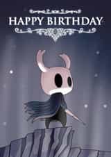 Happy Birthday Card - Hollow Knight Game created by Davina Designs