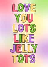 Sweet, colourful card to send loved ones created by Pecan Creations