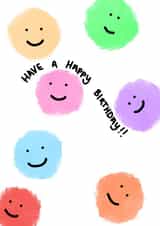 Happy Birthday Card 1000 created by LittleBeckyStudios