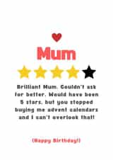 Funny Mum Birthday Card created by Cheeky Card Co