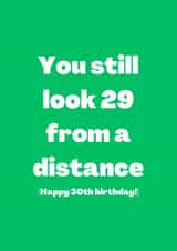 Funny 30th Birthday Card - Cheeky card for him or for her created by Cheeky Card Co