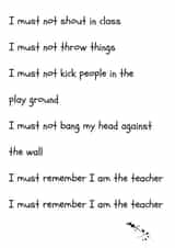 Funny Teacher Card - Say a Humorous Thank You to Your Favourite Teacher created by Swizzoo