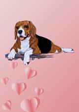 Beautiful Thinking Of You Card - Our Thoughts Are With You created by Dreamy Designs