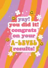 Cute Congratulations Card - A-Levels Exam Results created by Nicole Julia