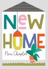 Classic New Home Card - New Chapter created by Laura Darrington Design Ltd.