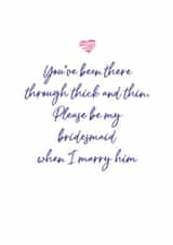 Be my bridesmaid 1001 created by Gail Grisham