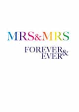 Same sex marriage card created by Gail Grisham