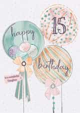 15th Birthday Card For Daughter - perfect for their special day! created by One and Only