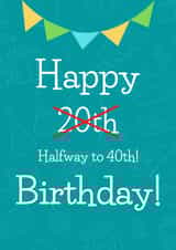 Funny 20th Birthday Card - For Him or For Her created by Cheeky Card Co