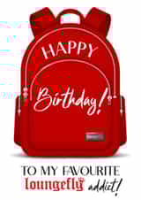 Loungefly Addict Birthday Card created by Kelman Cards