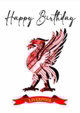 Liverpool Birthday Card (with Anfield Gates) - A MUST for all Liverpool Fans created by Needful Things