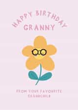 Cheeky Birthday Card - Granny - From Your Favourite created by Jessica Eyre