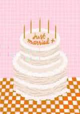 Cute wedding card created by Tillie Rose Studio