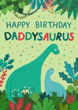 Cute Birthday Card - Daddysaurus - Dad created by Pear Tree Press