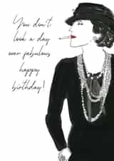 You don't look a day over fabulous.
Happy Birthday! created by Angelina Fox