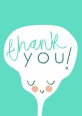 Cute & Thoughtful Thank you card created by Ruby Bea