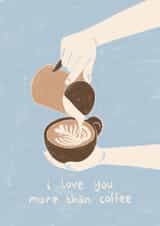 Cute Anniversary Card - Coffee created by Lydia Ellen Greaves