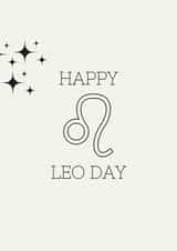 Leo Birthday Card created by Little Niknak's